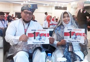 Rahma-Rizha Hafiz Raih Nomor Urut 1, Siap Lanjutkan Pembangunan