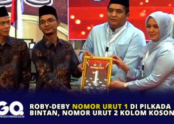 Roby-Deby Nomor Urut 1 di Pilkada Bintan, Nomor Urut 2 Kolom Kosong