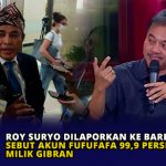 Roy Suryo Dilaporkan ke Bareskrim, Sebut Akun Fufufafa 99,9 Persen Milik Gibran