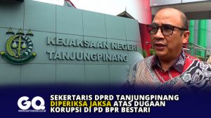 Sekertaris DPRD Tanjungpinang Diperiksa Jaksa Atas Dugaan Korupsi di PD BPR Bestari