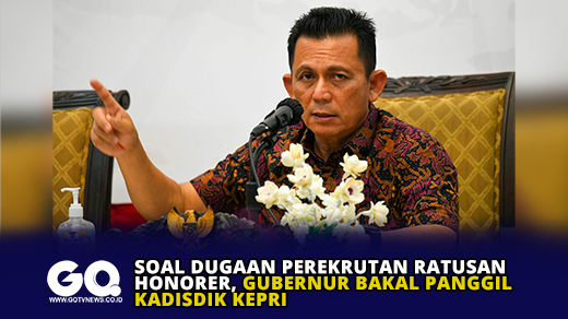 Soal Dugaan Perekrutan Ratusan Honorer, Gubernur Bakal Panggil Kadisdik Kepri