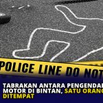 Tabrakan Antara Pengendara Motor di Bintan, Satu Orang Tewas Ditempat