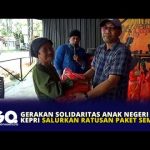 Gerakan Solidaritas Anak Negeri Kepri Salurkan Ratusan Paket Sembako