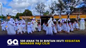 500 Anak TK di Bintan Ikuti Kegiatan Manasik Haji Cilik