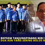 BKPSDM Tanjungpinang Beri Sanksi Dua ASN yang Sering Bolos Masuk Kerja