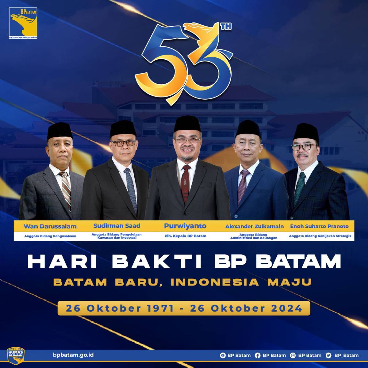 BP Batam Gelar Perlombaan Semarak Hari Bakti ke-53.