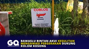 Bawaslu Bintan Akui Kesulitan Mengawasi Pergerakan Dukung Kolom Kosong