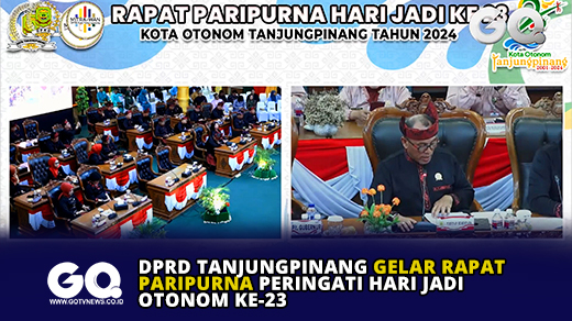 DPRD Tanjungpinang Gelar Rapat Paripurna Peringati Hari Jadi Otonom ke-23