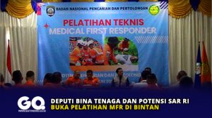 Deputi Bina Tenaga dan Potensi SAR RI Buka Pelatihan MFR di Bintan