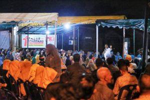 Warga Tanjungunggat Tumpah Ruah, Doakan Keberlanjutan Kepemimpinan Ansar Ahmad