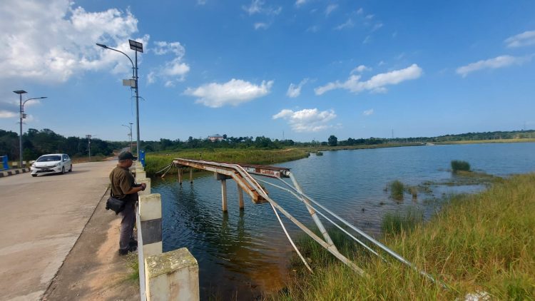 Warga Belum Terima Ganti Rugi Lahan Pembangunan Embung Air Baku Hulu Bintan.