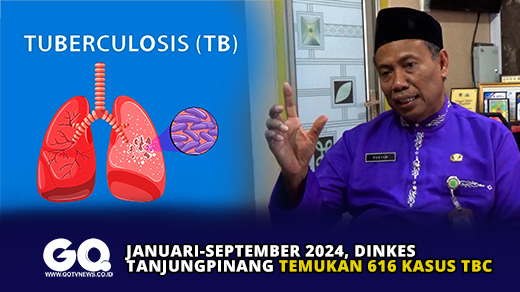 Januari-September 2024, Dinkes Tanjungpinang Temukan 616 Kasus TBC
