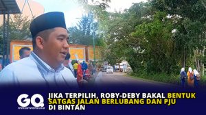 Jika Terpilih, Roby-Deby Bakal Bentuk Satgas Jalan Berlubang dan PJU di Bintan