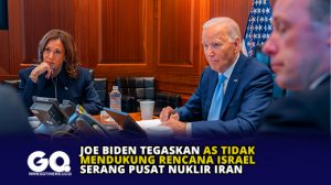 Joe Biden Tegaskan AS Tidak Mendukung Rencana Israel Serang Pusat Nuklir Iran