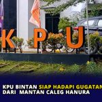 KPU Bintan Siap Hadapi Gugatan dari Mantan Caleg Hanura