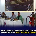 KPU Bintan Tetap 265 Titik Lokasi Pemasangan APK Kampanye