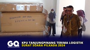KPU Tanjungpinang Terima Logistik Surat Suara Pilkada 2024