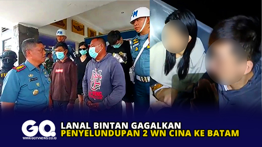Lanal Bintan Gagalkan Penyeludupan 2 WN Cina ke Batam