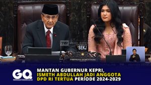 Mantan Gubernur Kepri, Ismeth Abdullah Jadi Anggota DPD RI Tertua Periode 2024-2029