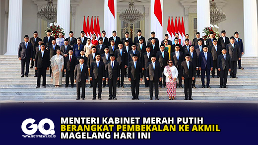 Menteri Kabinet Merah Putih Berangkat Pembekalan ke Akmil Magelang Hari Ini