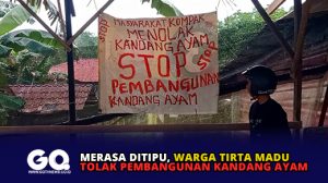 Merasa Ditipu, Warga Tirta Madu Tolak Pembangunan Kandang Ayam