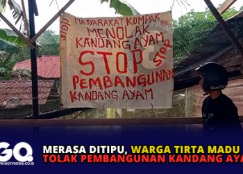 Merasa Ditipu, Warga Tirta Madu Tolak Pembangunan Kandang Ayam