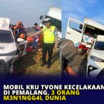 Mobil Kru TVOne Kecelakaan di Pemalang, 3 Orang Meninggal Dunia