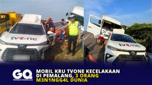 Mobil Kru TVOne Kecelakaan di Pemalang, 3 Orang Meninggal Dunia