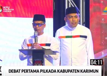 Paslon 1 Iskandarsyah-Rocky Marciano Bawole Paparkan Visi-Misi.