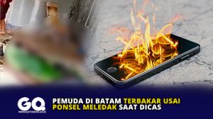 Pemuda di Batam Terbakar usai Ponsel Meledak Saat dicas