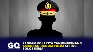 Propam Polresta Tanjungpinang Amankan Oknum Polisi Sering Bolos Kerja