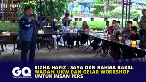 Rizha Hafiz : Saya dan Rahma Bakal Wadahi UKW dan Gelar Workshop untuk Insan Pers