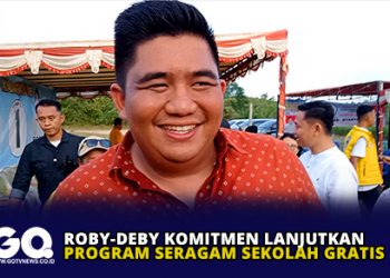Roby-Deby Komitmen Lanjutkan Program Seragam Sekolah Gratis