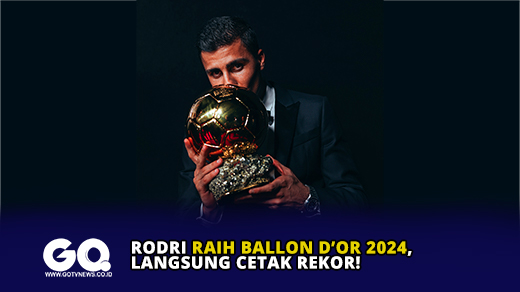 Rodri Raih Ballon d’Or 2024, Langsung Cetak Rekor!