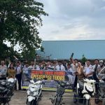 Satlantas Tertibkan Puluhan Knalpot Brong Milik Siswa SMPN 7 Tanjungpinang