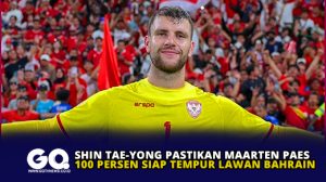 Shin Tae-yong Pastikan Maarten Paes 100 Persen Siap Tempur Lawan Bahrain