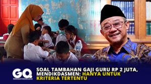 Soal Tambahan Gaji Guru Rp 2 Juta, Mendikdasmen: Hanya untuk Kriteria Tertentu