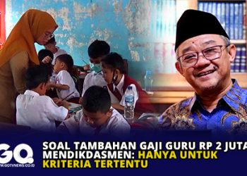 Soal Tambahan Gaji Guru Rp 2 Juta, Mendikdasmen: Hanya untuk Kriteria Tertentu
