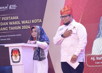 Rahma-Rizha paparkan Tujuh Langkah Strategi atasi Stunting di Tanjungpinang. (Foto : Sang Aji/Gotvnews)