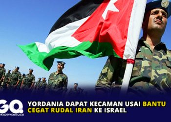 Yordania Dapat Kecaman Usai Bantu Cegat Rudal Iran ke Israel