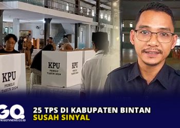 25 TPS di Kabupaten Bintan Susah Sinyal