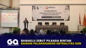 Bawaslu Sebut Pilkada Bintan Rawan Pelanggaran Netralitas ASN
