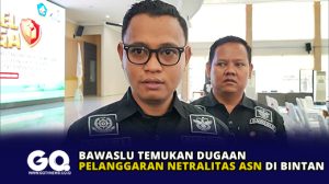 Bawaslu Temukan Dugaan Pelanggaran Netralitas ASN di Bintan