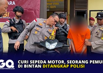Curi Sepeda Motor, Seorang Pemuda di Bintan Ditangkap Polisi