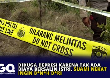 Diduga Depresi Karena Tak Ada Biaya Bersalin Istri, Suami Nekat Ingin Bunuh Diri