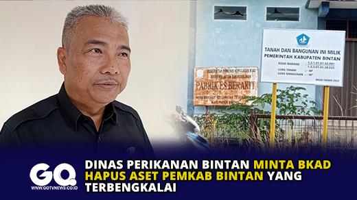 Dinas Perikanan Bintan Minta BKAD Hapus Aset Pemkab Bintan yang Terbengkalai