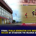 Final Piala Soeratin U15 Berlangsung Ricuh di Stadion Tri Buana Dompak