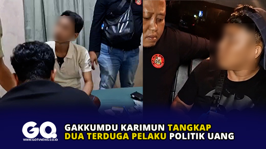 Gakkumdu Karimun Tangkap Dua Terduga Pelaku Politik Uang
