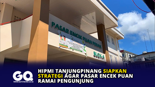 HIPMI Tanjungpinang Siapkan Strategi Agar Pasar Encek Puan Ramai Pengunjung
