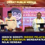 ISROCK Soroti Indeks Pelayanan Publik Karimun Mendapatkan Nilai Rendah